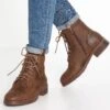 Anna Field Winter Boot - Stivaletti Stringati - Coffee -Anna Field 0cbb58ddeda641489ef9f77b29a6aebe