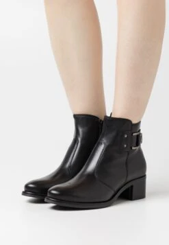 Leather TronchettiBlack Donna Stivaletti ANJ11N02C-Q11