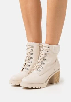 Winter BootStivaletti Con PlateauBeige Donna Stivaletti ANJ11X00I-B11