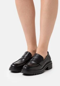 Anna Field LeatherScarpe Senza LacciBlack Donna Scarpe Piatte AN611E0BD-Q11