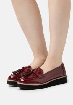 Scarpe Senza LacciRed Donna Scarpe Piatte ANJ11E007-G11