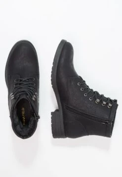 Anna Field Winter Boot - Stivaletti Stringati - Black -Anna Field 8b6d960fcd704d99b897b271af4e57e6