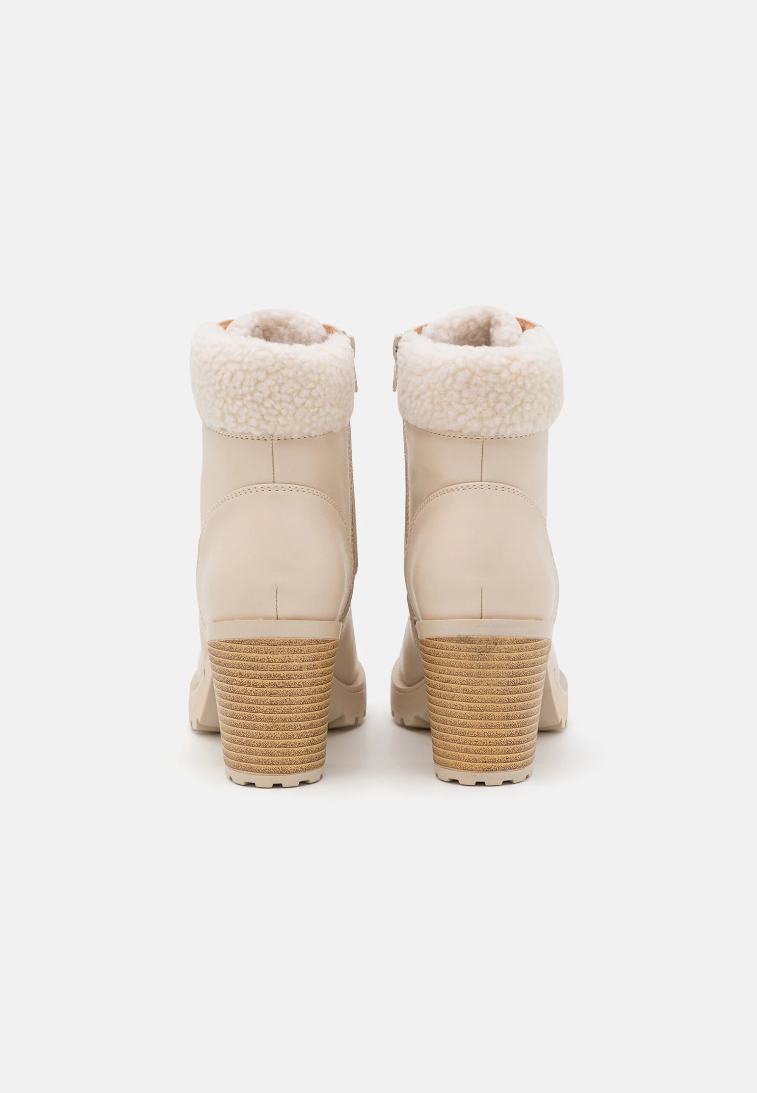 Winter BootStivaletti Con PlateauBeige Donna Stivaletti ANJ11X00I-B11 6 Winter BootStivaletti Con PlateauBeige Donna Stivaletti ANJ11X00I-B11 - immagine 4